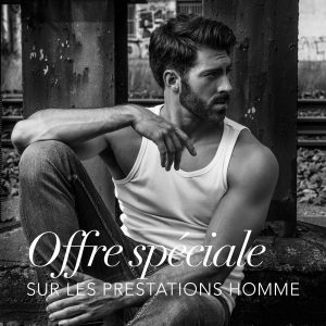 Une remise exclusive de 20% sur les prestations homme pour toute première visite.